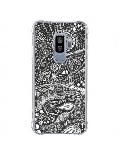 Coque Samsung S9 Plus Azteque Noir et Blanc - Eleaxart