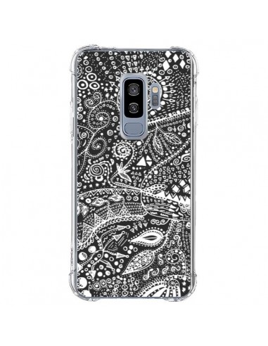 Coque Samsung S9 Plus Azteque Noir et Blanc - Eleaxart