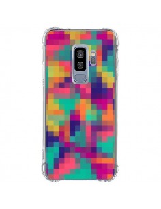 Coque Samsung S9 Plus Exotic Mosaic Pixels Azteque -...