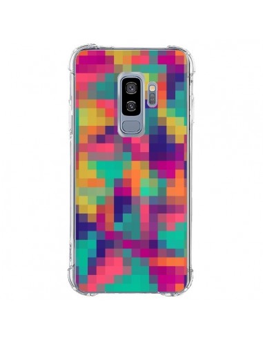 Coque Samsung S9 Plus Exotic Mosaic Pixels Azteque - Eleaxart
