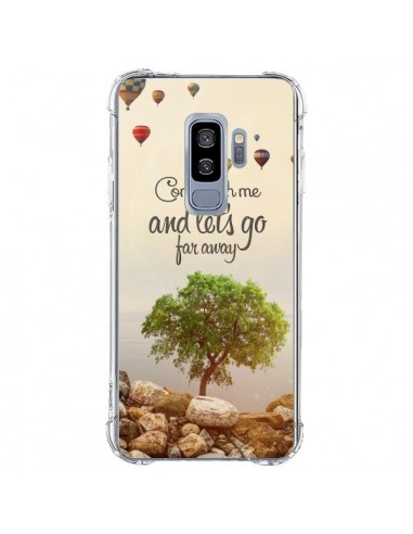 Coque Samsung S9 Plus Let's Go Far Away Ballons - Eleaxart