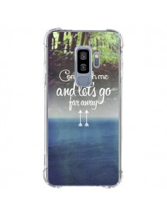 Coque Samsung S9 Plus Let's Go Far Away Forest Foret -...