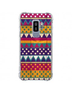 Coque Samsung S9 Plus Mexican Triangle Aztec Azteque -...