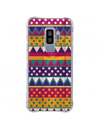 Coque Samsung S9 Plus Mexican Triangle Aztec Azteque - Eleaxart