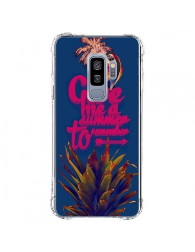 Coque Samsung S9 Plus Give me a summer to remember souvenir paysage - Eleaxart