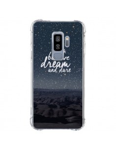 Coque Samsung S9 Plus Think believe dream and dare Pensée...
