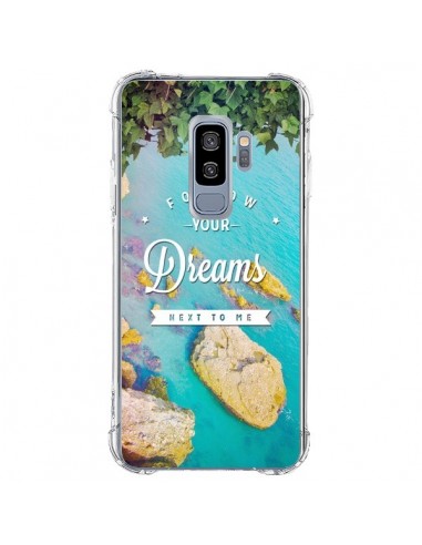 Coque Samsung S9 Plus Follow your dreams Suis tes rêves Islands - Eleaxart