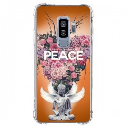 Coque Samsung S9 Plus Peace Fleurs Buddha - Eleaxart