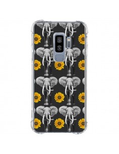 Coque Samsung S9 Plus Elephant Tournesol - Eleaxart