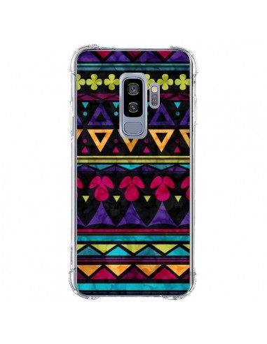 Coque Samsung S9 Plus Triangles Pattern Azteque - Eleaxart