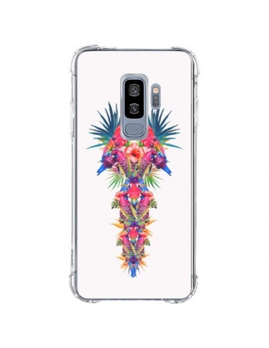 Coque Samsung S9 Plus Parrot Kingdom Royaume Perroquet - Eleaxart