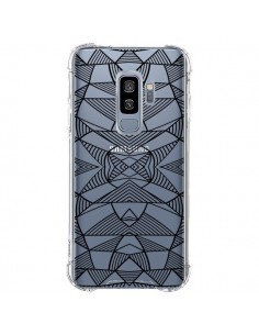 Coque Samsung S9 Plus Lignes Miroir Grilles Triangles...