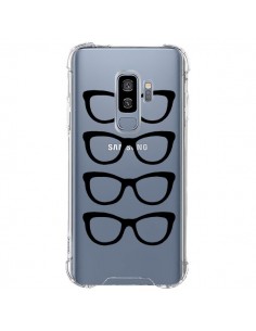Coque Samsung S9 Plus Sunglasses Lunettes Soleil Noir...