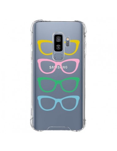 Coque Samsung S9 Plus Sunglasses Lunettes Soleil Couleur Transparente - Project M