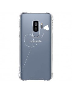 Coque Samsung S9 Plus Travel to your Heart Blanc Voyage...