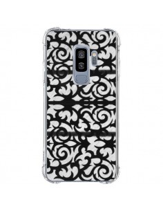Coque Samsung S9 Plus Abstrait Noir et Blanc - Irene Sneddon