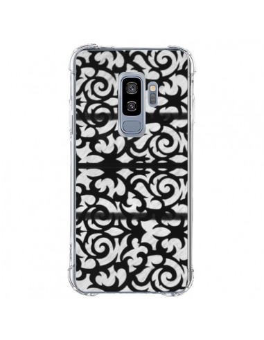 Coque Samsung S9 Plus Abstrait Noir et Blanc - Irene Sneddon