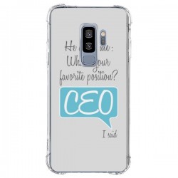 Coque Samsung S9 Plus What's your favorite position CEO I...