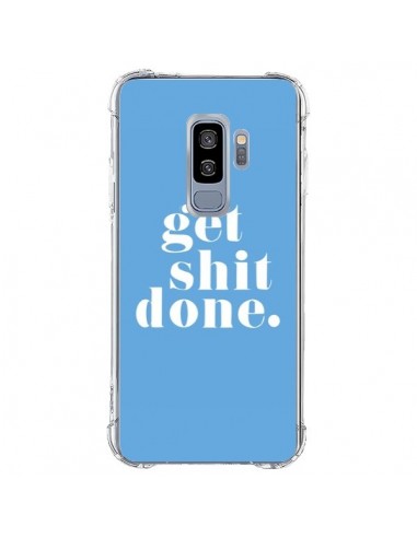 Coque Samsung S9 Plus Get Shit Done Bleu - Shop Gasoline