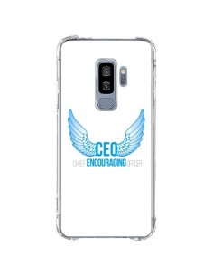 Coque Samsung S9 Plus CEO Chief Encouraging Officer Bleu...
