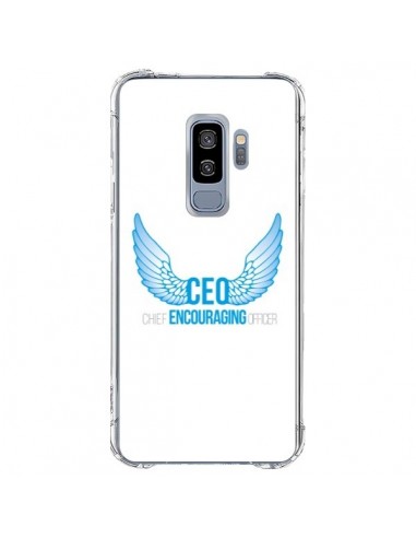 Coque Samsung S9 Plus CEO Chief Encouraging Officer Bleu - Shop Gasoline