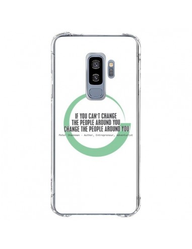 Coque Samsung S9 Plus Peter Shankman, Changing People - Shop Gasoline