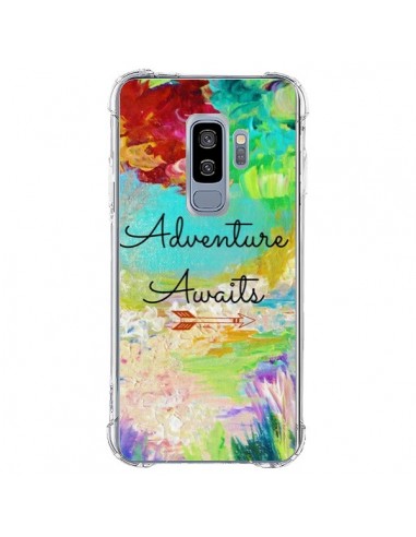 Coque Samsung S9 Plus Adventure Awaits Fleurs - Ebi Emporium