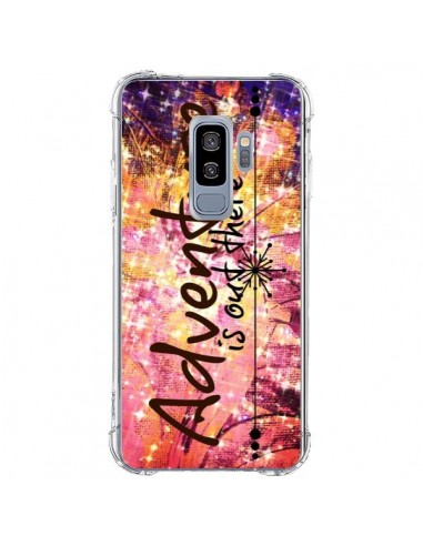 Coque Samsung S9 Plus Adventure Is Out There Fleurs - Ebi Emporium