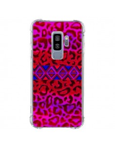 Coque Samsung S9 Plus Tribal Leopard Rouge - Ebi Emporium