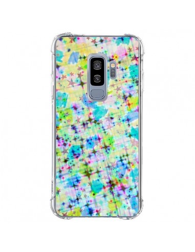 Coque Samsung S9 Plus Stars Etoiles Bleues - Ebi Emporium