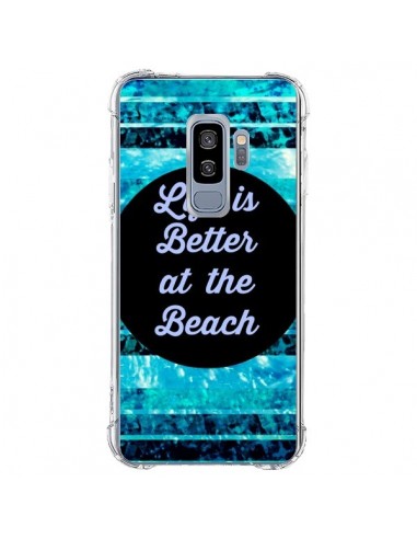 Coque Samsung S9 Plus Life is Better at The Beach - Ebi Emporium