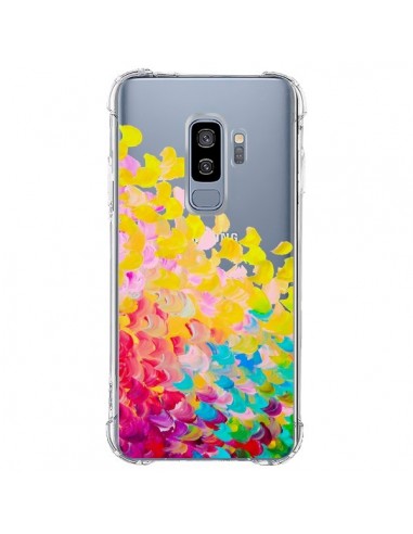 Coque Samsung S9 Plus Creation in Color Jaune Yellow Transparente - Ebi Emporium