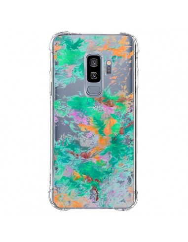 Coque Samsung S9 Plus Mermaid Sirene Fleur Flower Transparente - Ebi Emporium