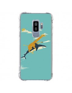 Coque Samsung S9 Plus Girafe Epee Requin Volant - Jay Fleck