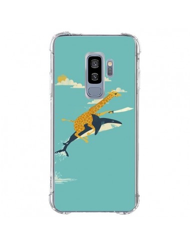 Coque Samsung S9 Plus Girafe Epee Requin Volant - Jay Fleck