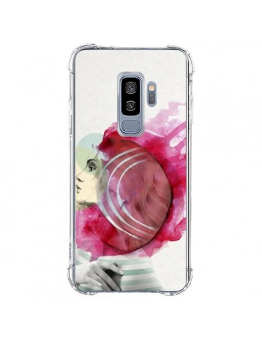 Coque Samsung S9 Plus Bright Pink Femme - Jenny Liz Rome