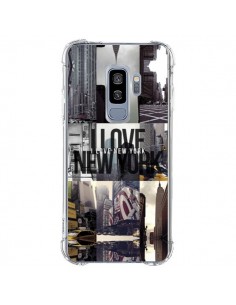 Coque Samsung S9 Plus I love New Yorck City noir - Javier...