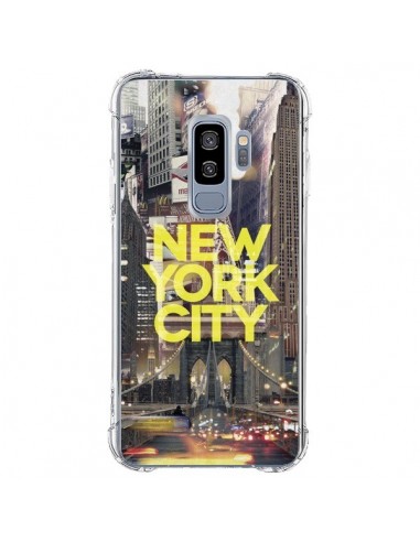 Coque Samsung S9 Plus New York City Jaune - Javier Martinez