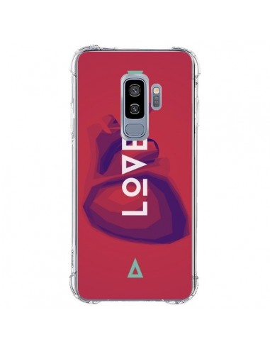 Coque Samsung S9 Plus Love Coeur Triangle Amour - Javier Martinez