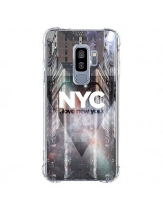 Coque Samsung S9 Plus I Love New York City Violet -...