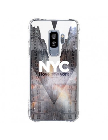 Coque Samsung S9 Plus I Love New York City Orange - Javier Martinez