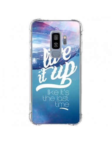 Coque Samsung S9 Plus Last Time Bleu - Javier Martinez