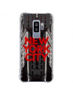 Coque Samsung S9 Plus New York City Rouge - Javier Martinez