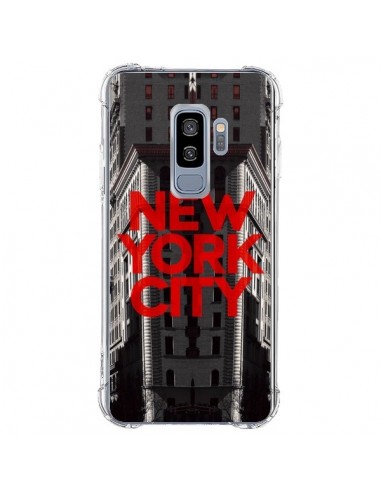 Coque Samsung S9 Plus New York City Rouge - Javier Martinez