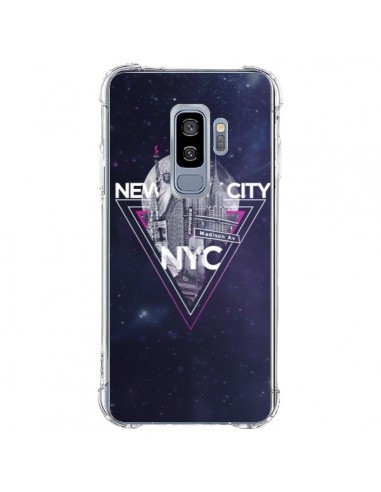 Coque Samsung S9 Plus New York City Triangle Rose - Javier Martinez