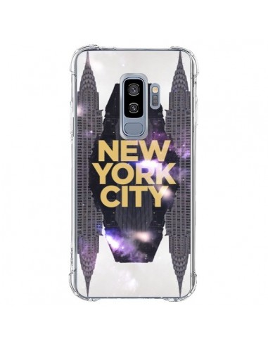 Coque Samsung S9 Plus New York City Orange - Javier Martinez