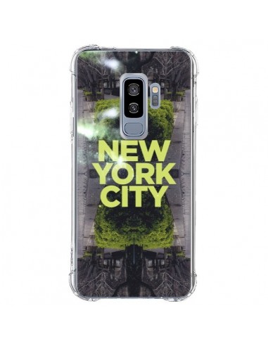 Coque Samsung S9 Plus New York City Vert - Javier Martinez