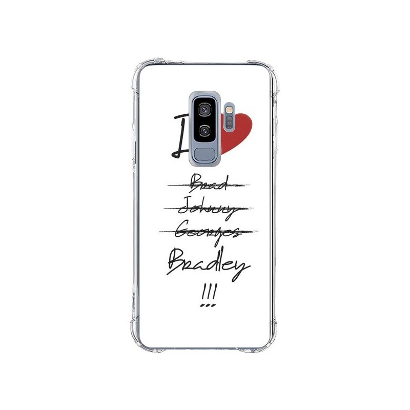 Coque Samsung S9 Plus I love Bradley Coeur Amour - Julien Martinez