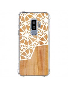 Coque Samsung S9 Plus Frozen Stars Etoile Bois Azteque...