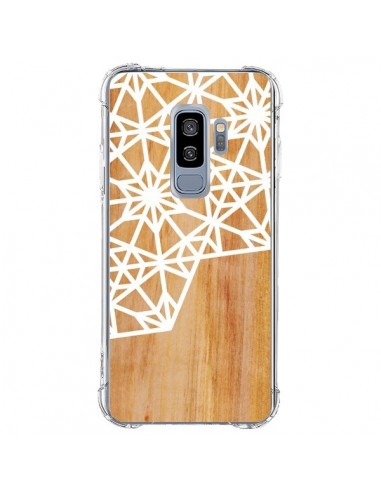 Coque Samsung S9 Plus Frozen Stars Etoile Bois Azteque Aztec Tribal - Jenny Mhairi